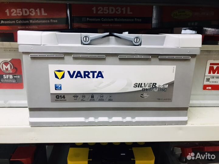 Аккумулятор AGM 95 Varta 2023 год