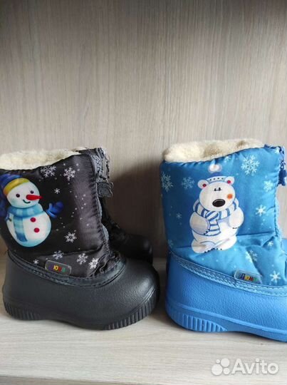 Сапожки для мальчика дюна