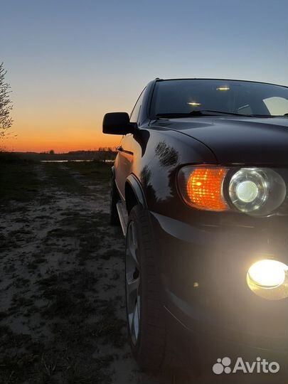 BMW X5 4.4 AT, 2002, 233 000 км