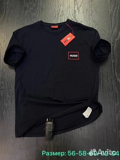 Футболка hugo большой размер с 56 до 64