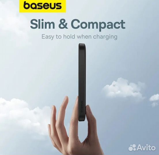 Baseus Magnetic Mini 5000 mAh магнитный повербанк