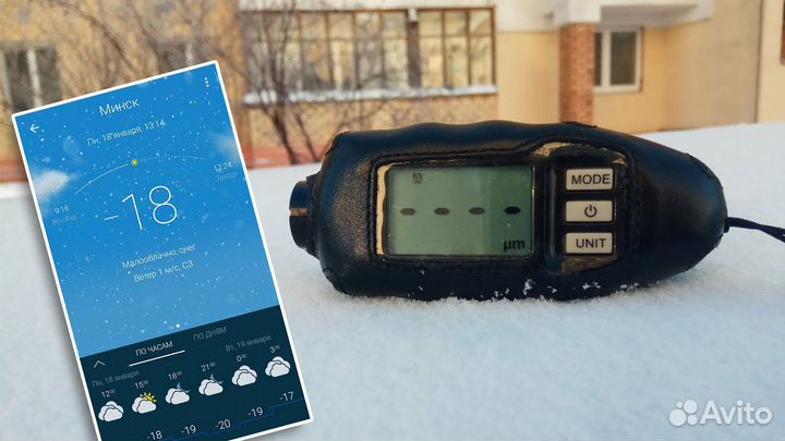 Толщиномер carsys DPM-816, гарантия до 3 года