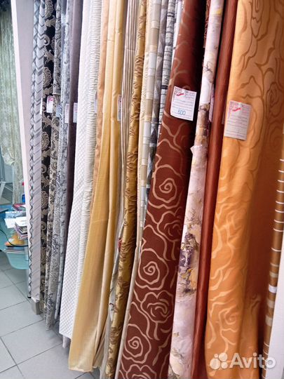 Шторы и тюль новые