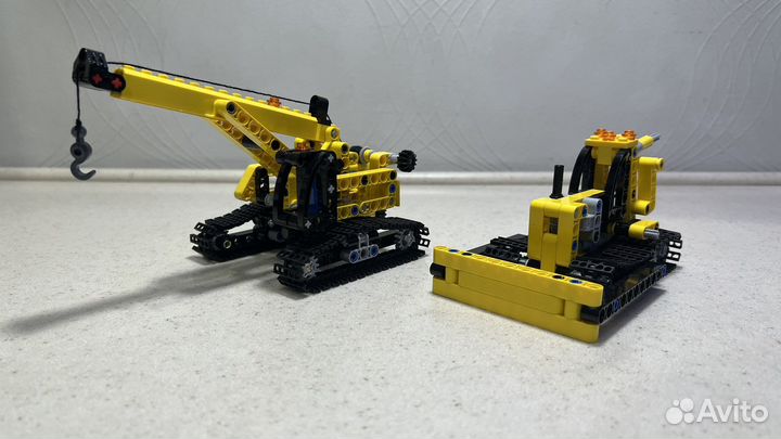 Lego Technic кран/бульдозер 9391