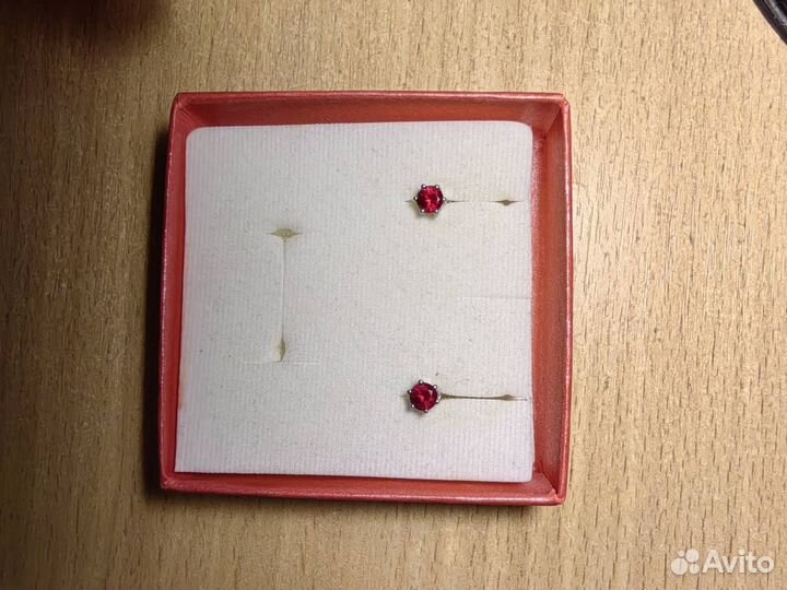 Серьги серебро