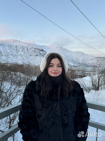 Полушубок из кролика 46