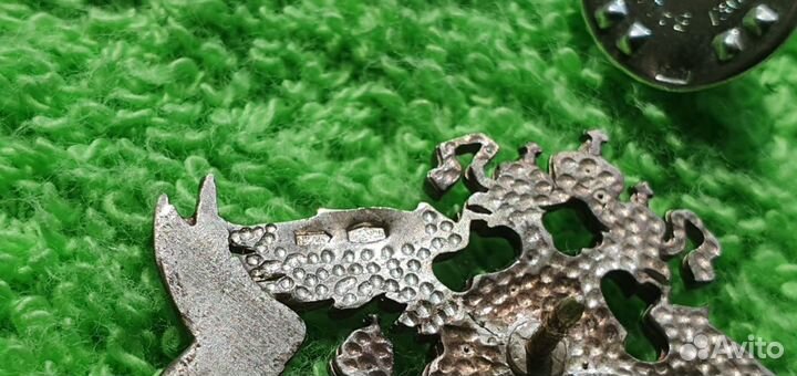 Нагрудный фрачный знак фмс России 20 лет