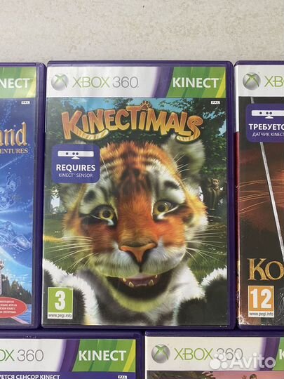 Игры на xbox 360 kinect б/у