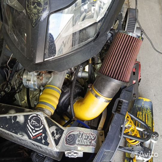 Снегоход BRP ski-doo MXZ 1200 разбор