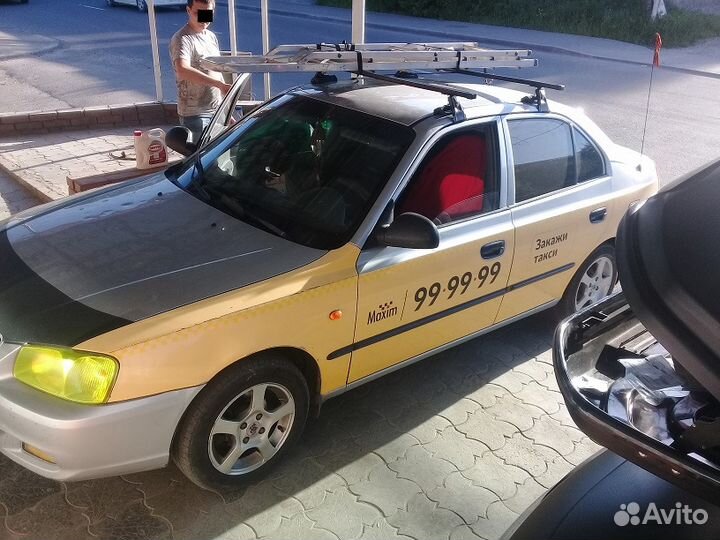 Багажник на крышу Hyundai Accent, эконом