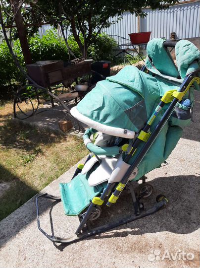 Санки коляска ника 7 8