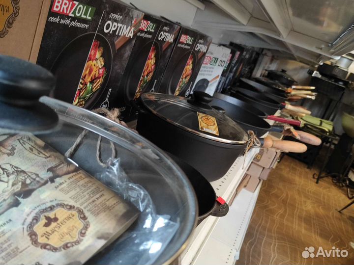 Сковорода блинная 24см чугун