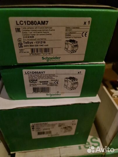 Schneider Electric контакторы LC1D