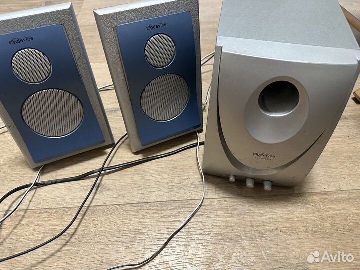 Колонки для компьютера с сабвуфером