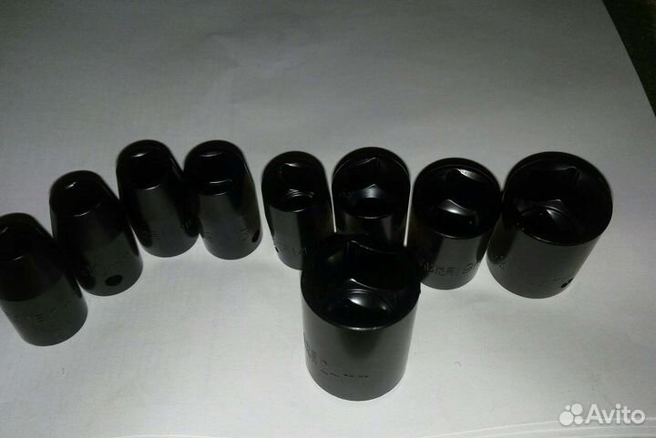 Набор ударных головок 1/4