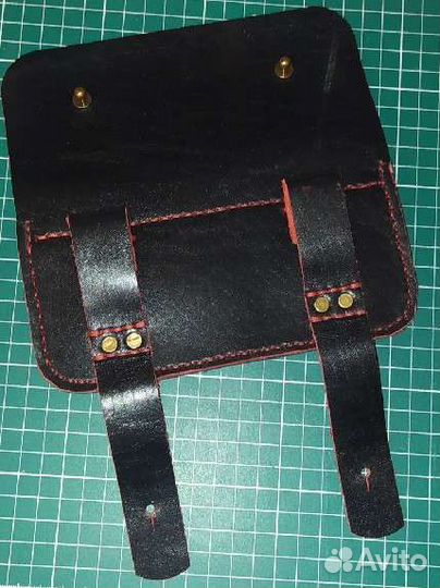 Кожаный чехол для телефона ручная работа