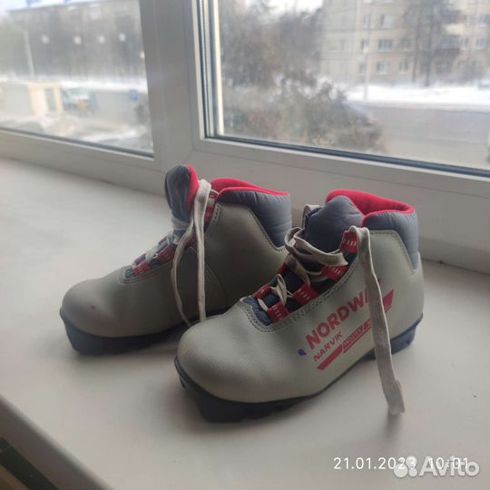 Лыжные ботинки nordway 32 размер