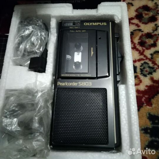 Диктофон Olympus + кассеты к нему