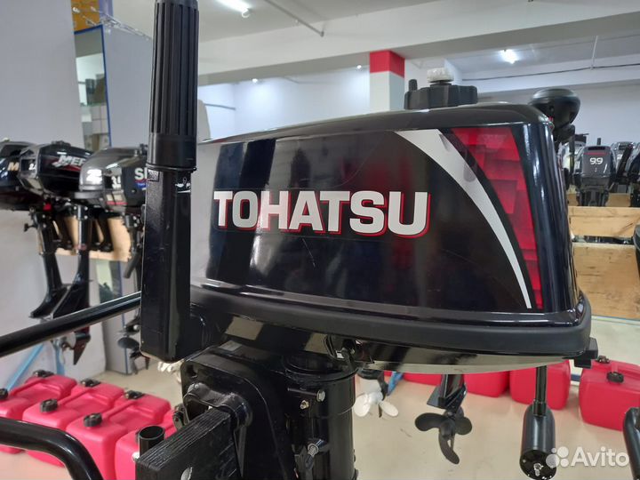 Лодочный мотор Tohatsu (Тохатсу) М 5 л.с. Б/У