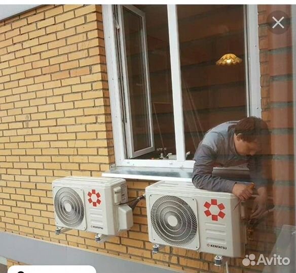 Установка кондиционеров