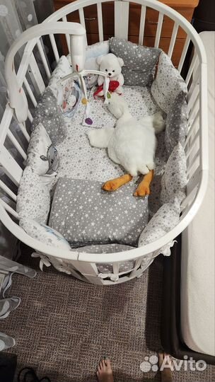 Детская кроватка трансформер