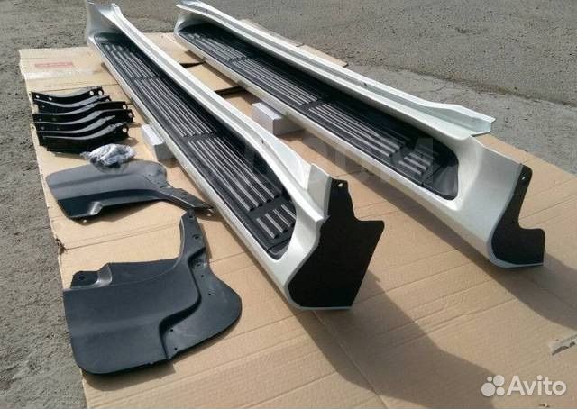 Пороги на Toyota Prado 150