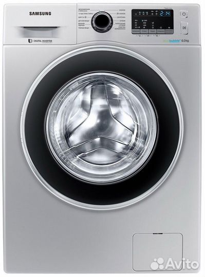 Стиральная машина новая Samsung WW60J4210hsold 6кг