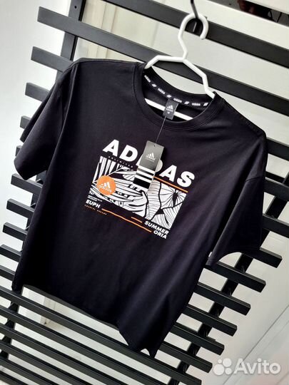 Футболка мужская Adidas хлопок