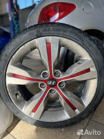 Оригинальные диски hyundai veloster r18
