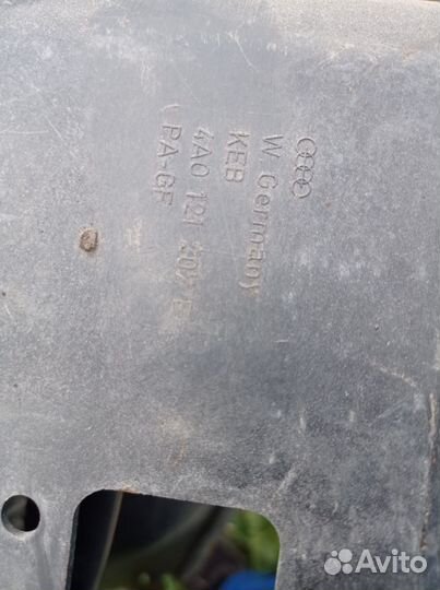 Вентилятор охлаждения на audi 100