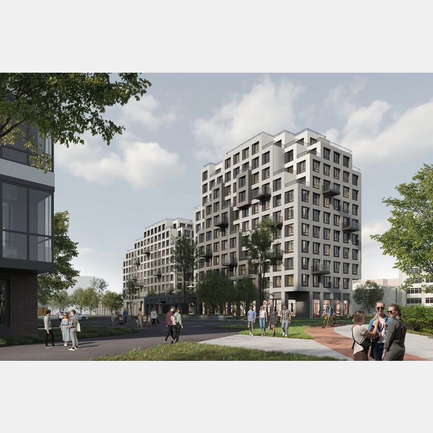 2-к. квартира, 52,7 м², 7/11 эт.