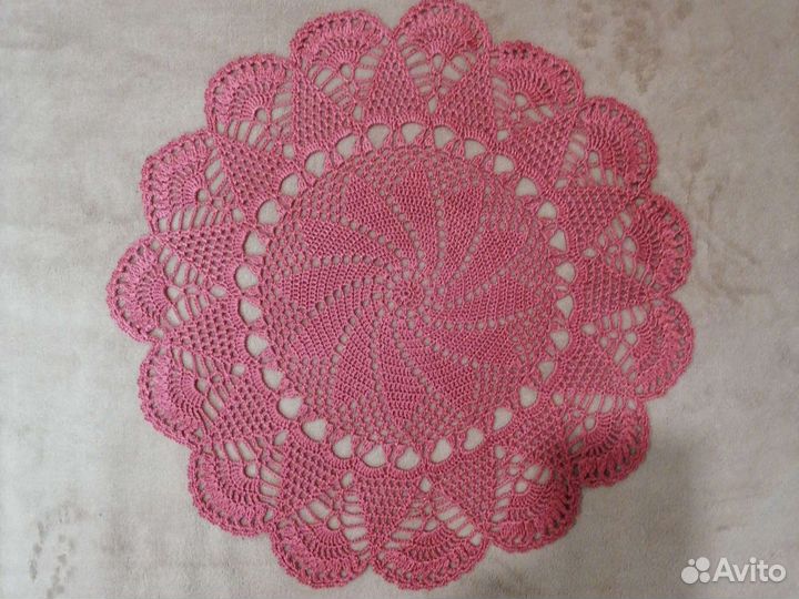 Салфетки вязаные крючком