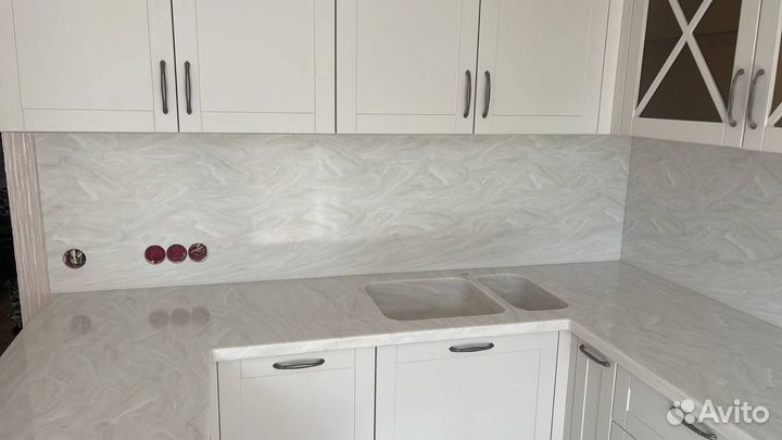 Столешница из искусственного камня (кварц, акрил)