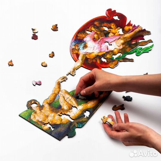 Деревянный пазл 