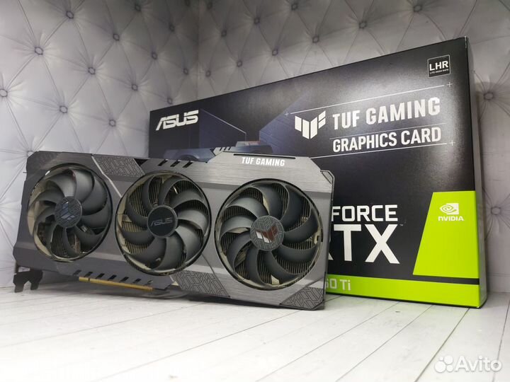 Игровая видеокарта asus TUF RTX 3060ti Gaming 8gb