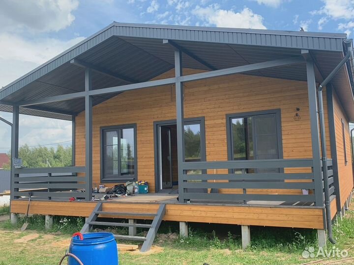 Строительство домов из бруса под ключ по договору