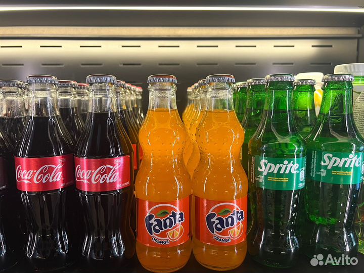 Кока кола стекло 0.25