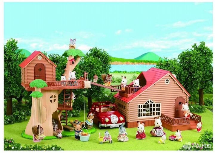 Коттедж Sylvanian Families 2281 Log cabin