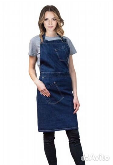 Фартук джинса унисекс
