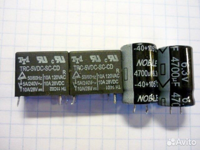 Электромагнитное реле V pаб. 5в.12в.24в.220в
