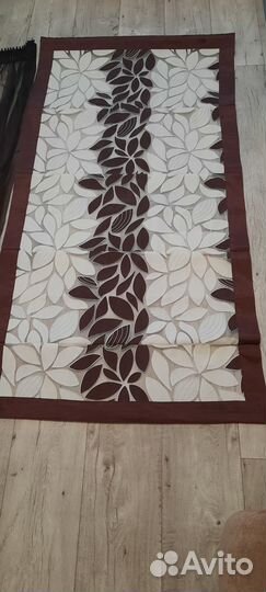 Продаю комплект тюль с римской шторой