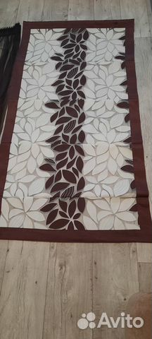 Продаю комплект тюль с римской шторой