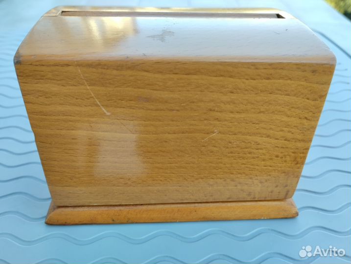 Шкатулка сигаретница - автомат - СССР 50-х годов