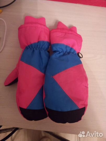 Варежки краги детские