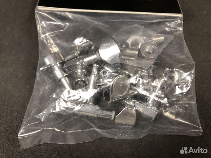 Колки для гитары 3+3, хром. Комплект