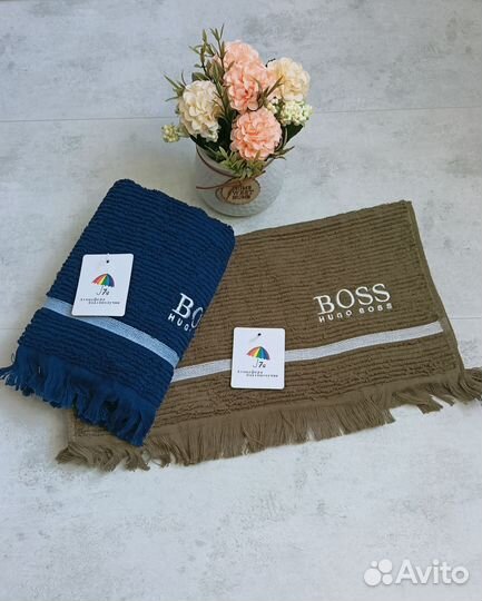 Кухонные полотенца 34 на 74 махра