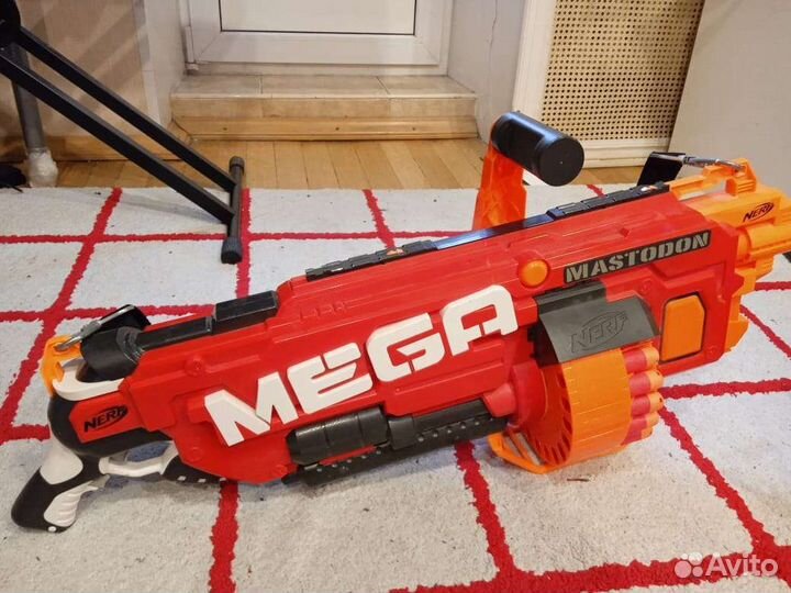 Игрушка бластер Nerf Mega Mastodon, B8086