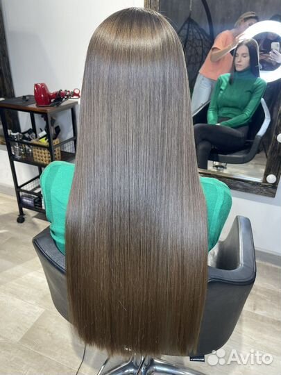 Кератиновое выпрямление волос / Ботокс для волос