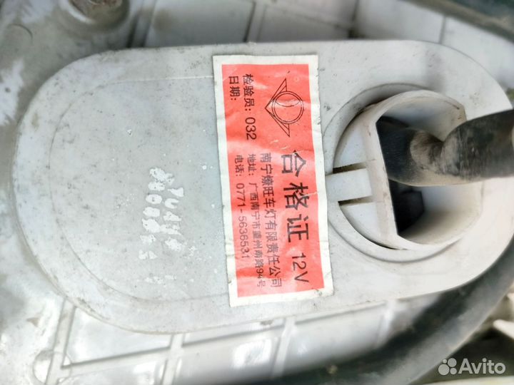 Фонарь задний правый Lifan Breez (520) 2008