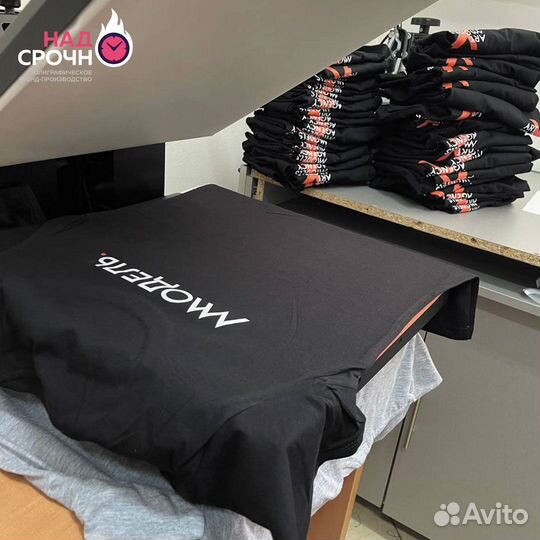 DTF печать на футболках, толстовках, др. одежде